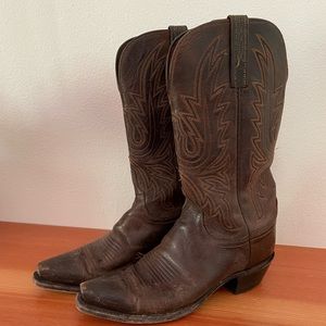 Vintage Lucchese Cowboy Boots
